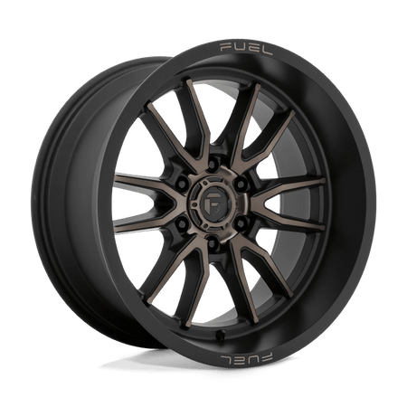 Fuel 1PC D762 CLASH 17x9 ET-12 6x135 Matte Black Double Dark Tint