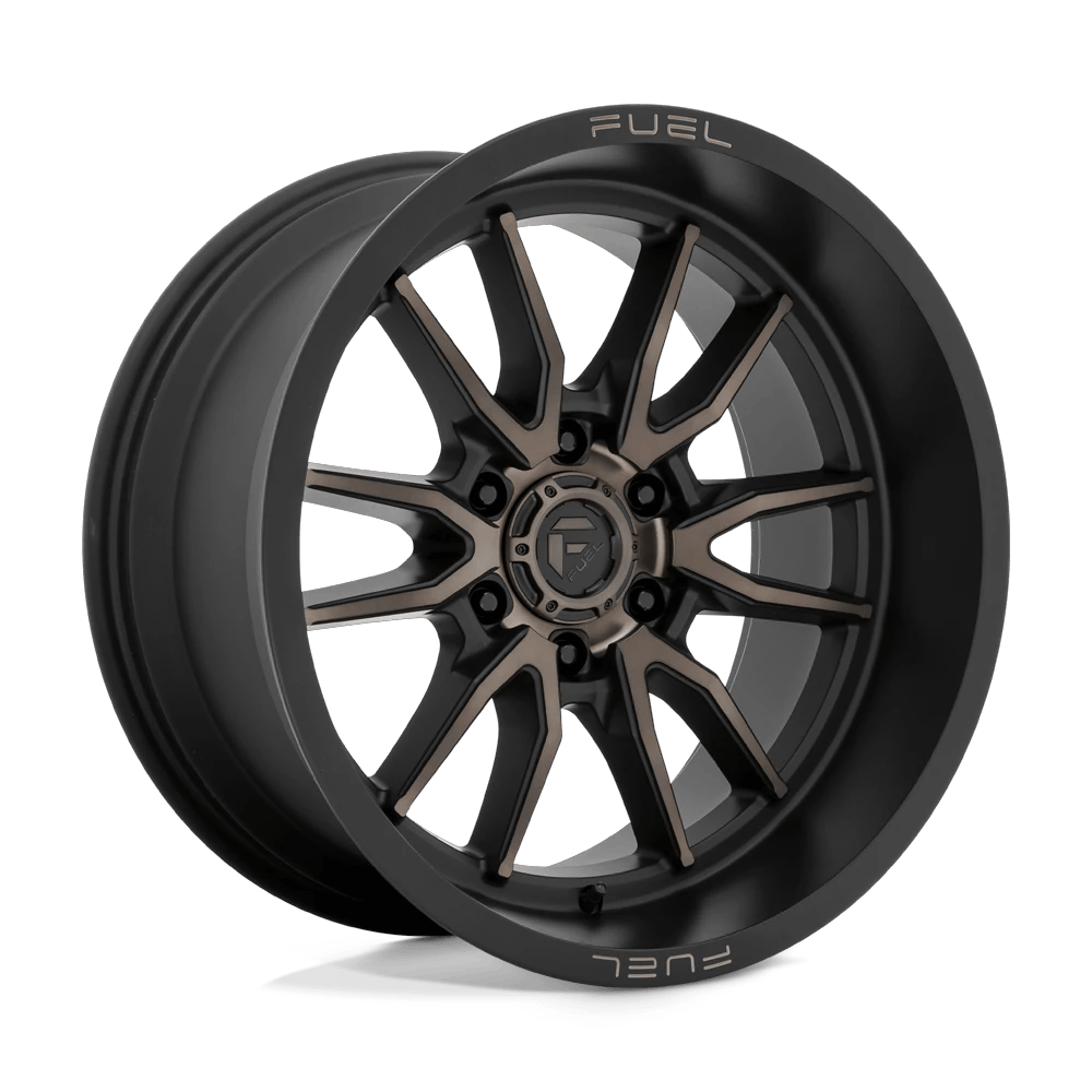 Fuel 1PC D762 CLASH 18x9 ET1 6x135 Matte Black Double Dark Tint