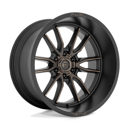 Fuel 1PC D762 CLASH 22x12 ET-44 6x135 Matte Black Double Dark Tint