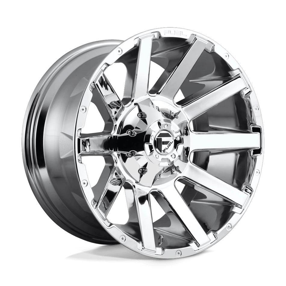 Fuel 1PC D614 CONTRA 20x10 ET-18 8x170 Chrome