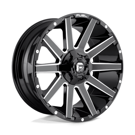 Fuel 1PC D615 CONTRA 20x9 ET20 6x135/5.5 Gloss Black Milled