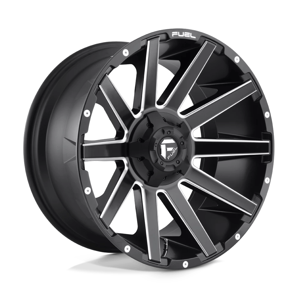Fuel 1PC D616 CONTRA 20x9 ET1 8x180 Matte Black Milled