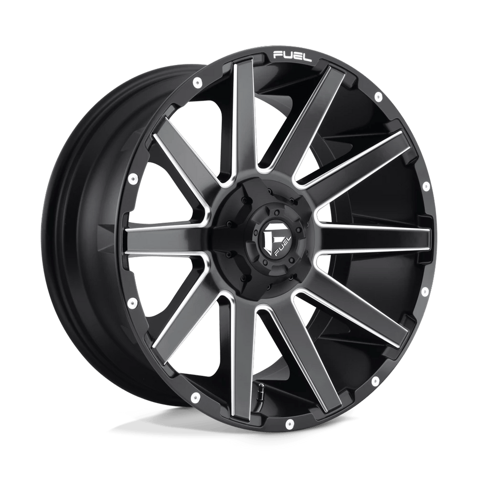 Fuel 1PC D616 CONTRA 20x9 ET1 6x135/5.5 Matte Black Milled