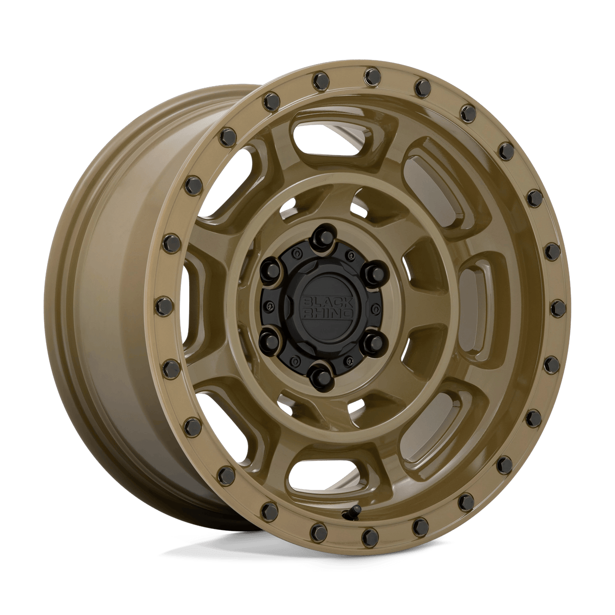 Black Rhino Hard Alloys CONVOY 17x8.5 ET-10 6x139.7 Gator Green