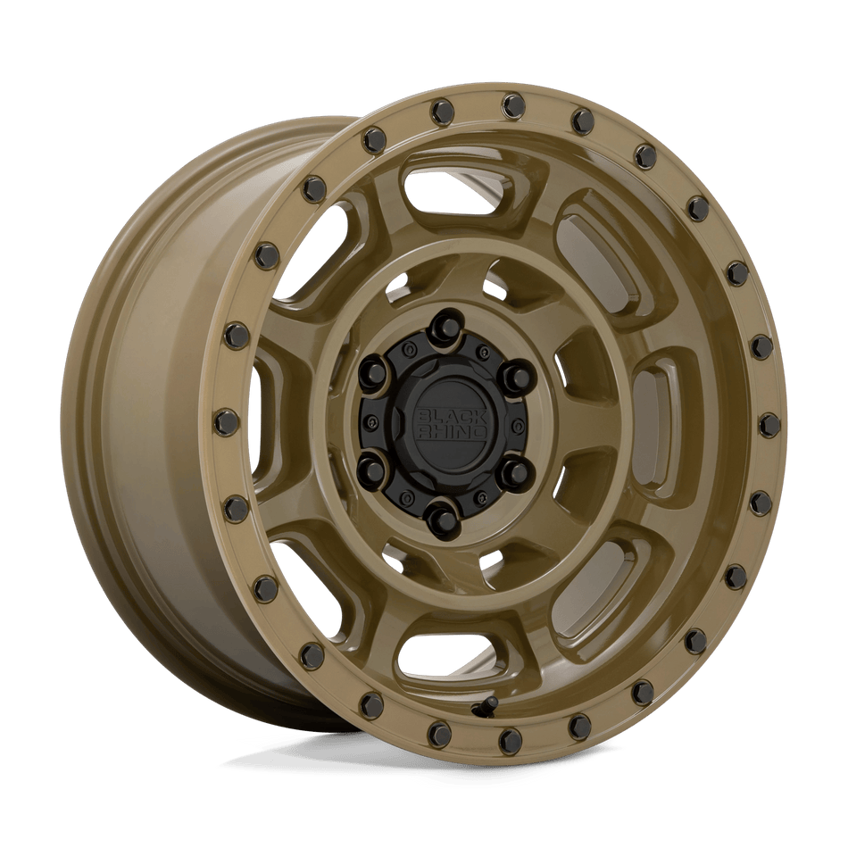 Black Rhino Hard Alloys CONVOY 17x8.5 ET-10 6x139.7 Gator Green