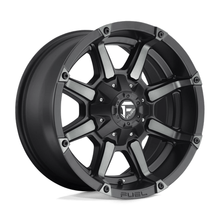 Fuel 1PC D556 COUPLER 18x9 ET1 6x135/5.5 Matte Black Double Dark Tint