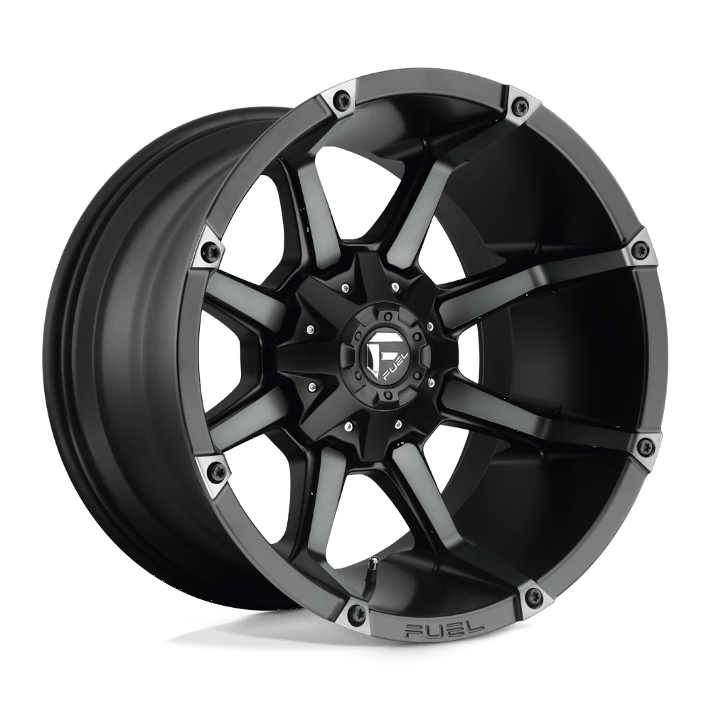 Fuel 1PC D556 COUPLER 20x9 ET14 6x135 Matte Black Double Dark Tint