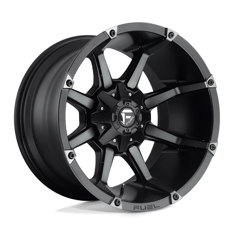 Fuel 1PC D556 COUPLER 20x9 ET1 8x170 Matte Black Double Dark Tint