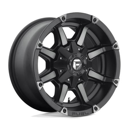 Fuel 1PC D556 COUPLER 17x9 ET1 6x114.3 Matte Black Double Dark Tint