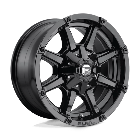Fuel 1PC D575 COUPLER 20x10 ET-12 8x180 Gloss Black