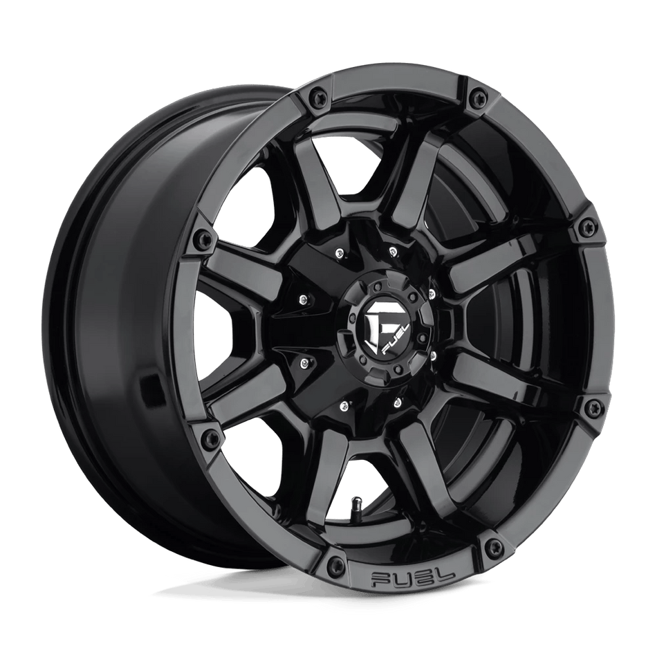 Fuel 1PC D575 COUPLER 17x9 ET-12 6x135/5.5 Gloss Black