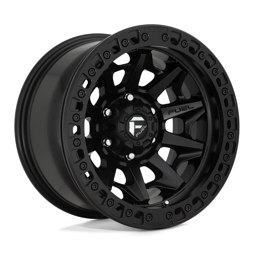 Fuel 1PC D114 COVERT BEADLOCK 17x9 ET-15 6x139.7 Matte Black