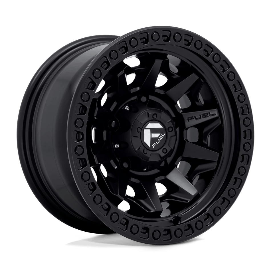 Fuel 1PC D694 COVERT 15x8 ET-12 5x139.7 Matte Black