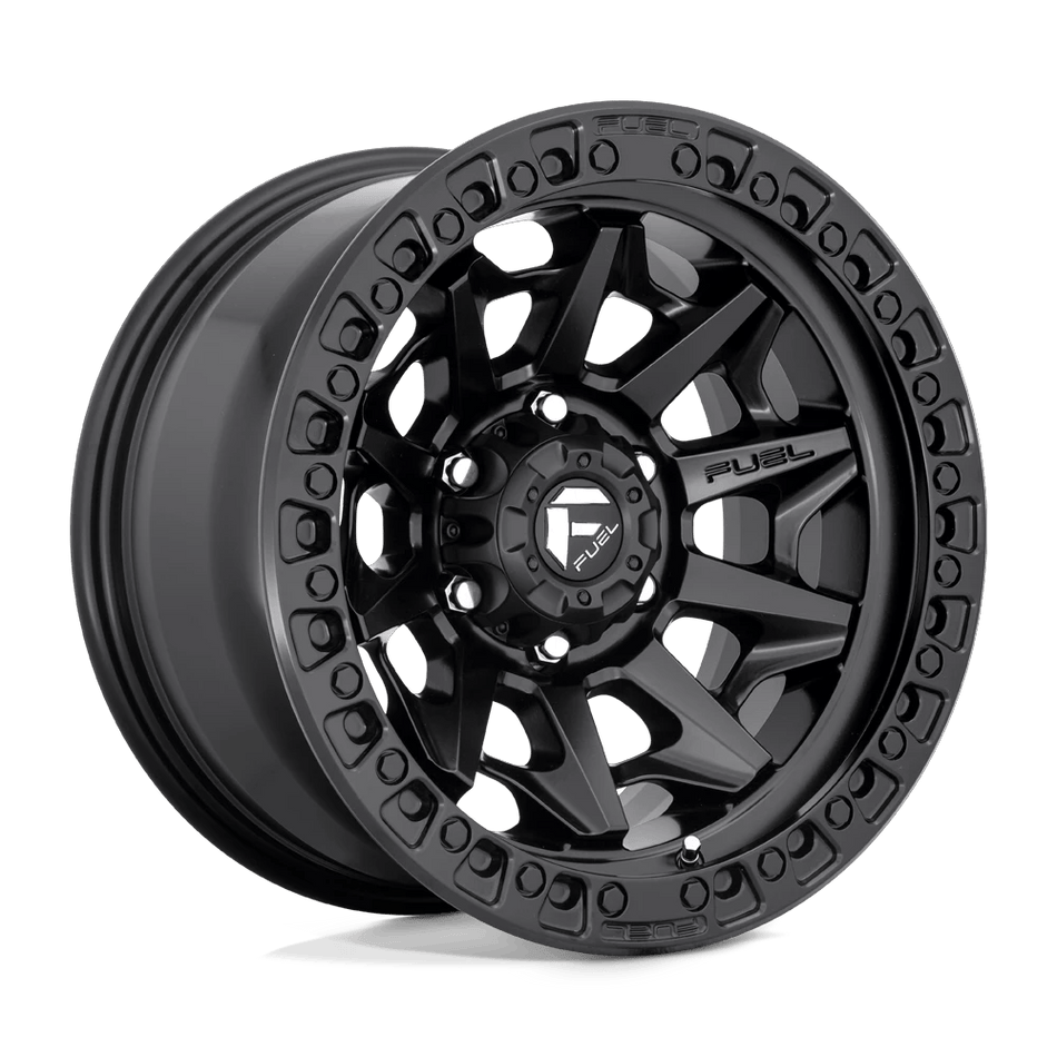 Fuel 1PC D694 COVERT 17x9 ET-12 6x139.7 Matte Black