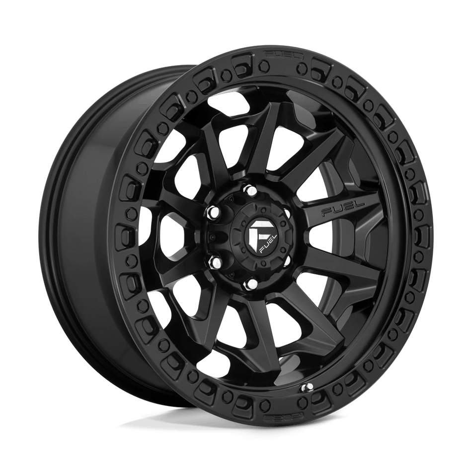 Fuel 1PC D694 COVERT 15x8 ET-19 5x114.3 Matte Black