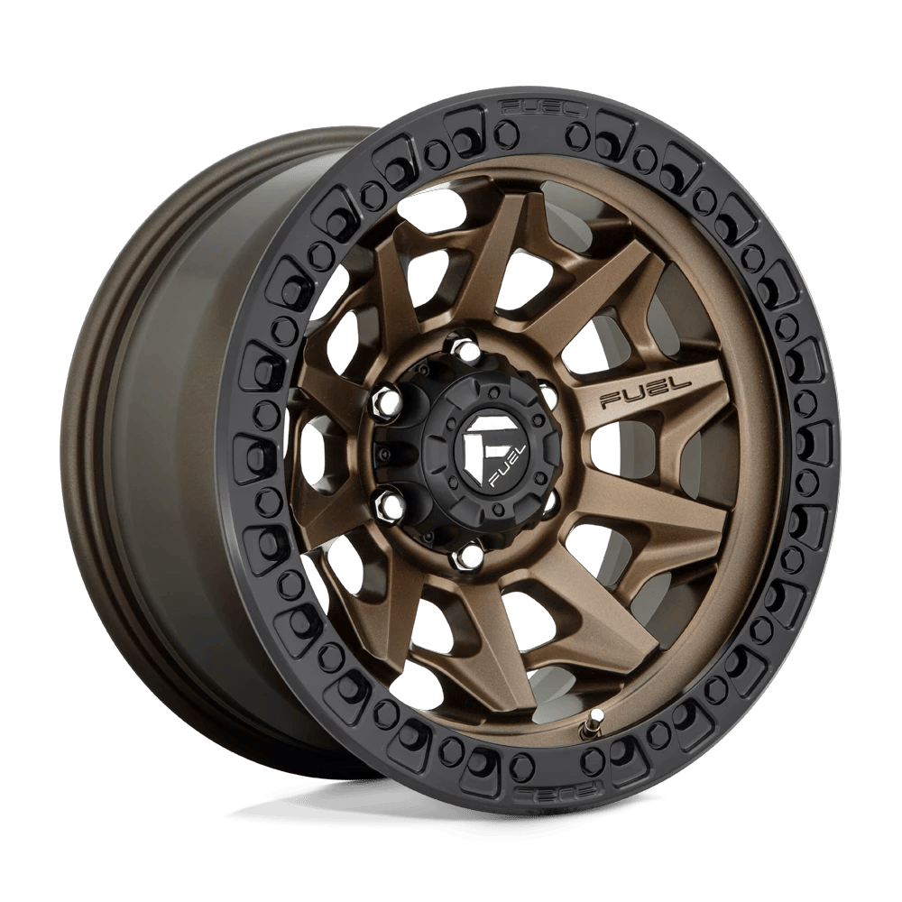 Fuel 1PC D696 COVERT 17x9 ET-12 6x135 Matte Bronze Black Bead Ring