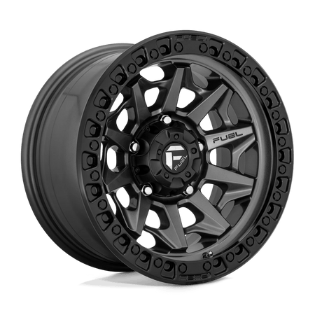 Fuel 1PC D716 COVERT 17x8.5 ET14 5x150 Matte Gunmetal Black Bead Ring