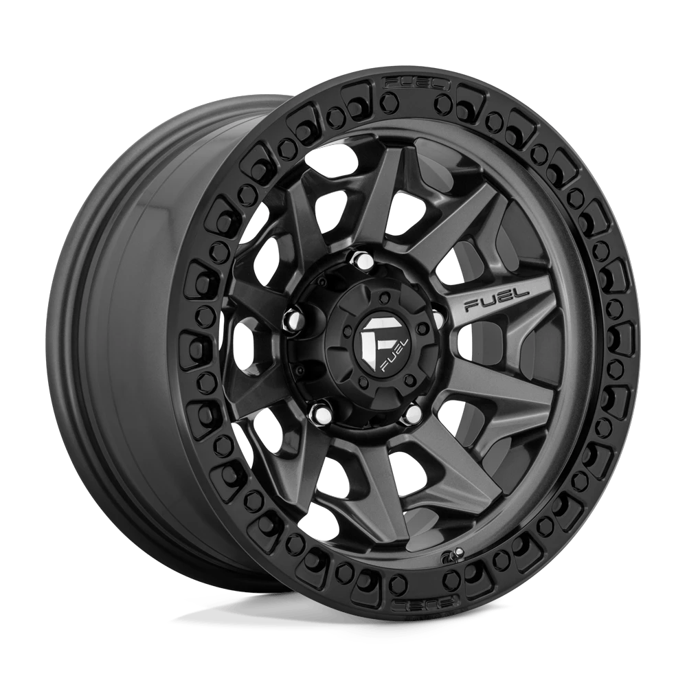 Fuel 1PC D716 COVERT 20x9 ET20 6x135 Matte Gunmetal Black Bead Ring
