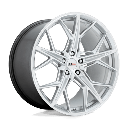 Cray HAMMERHEAD 20x10.5 ET68 5x120.6 Gloss Silver w/ Mirror Cut Face