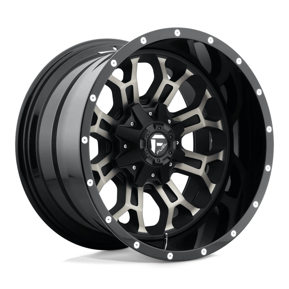 Fuel 1PC D561 CRUSH 18x9 ET20 8x180 Gloss Machined Double Dark Tint