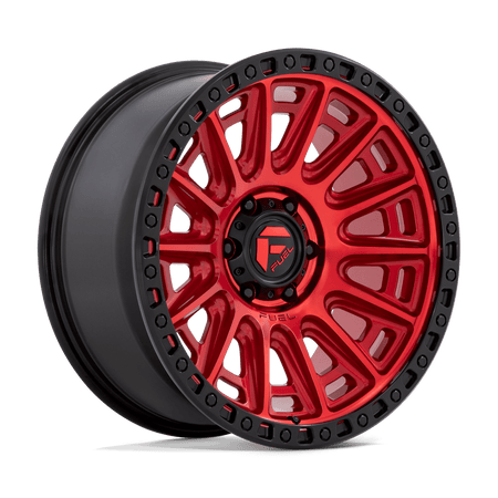 Fuel 1PC D834 CYCLE 20x9 ET1 6x139.7 Candy Red w/ Black Ring