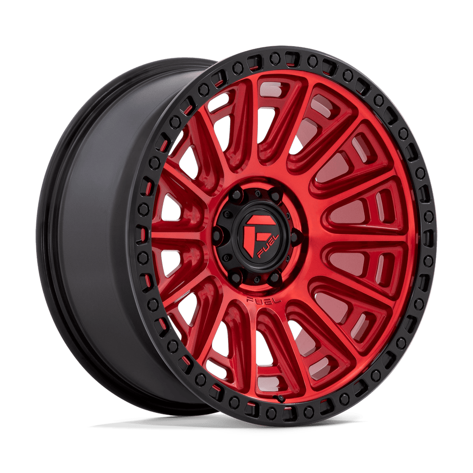 Fuel 1PC D834 CYCLE 20x9 ET1 6x135 Candy Red w/ Black Ring
