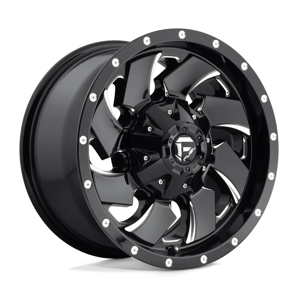 Fuel 1PC D574 CLEAVER 17x9 ET1 6x135/5.5 Gloss Black Milled