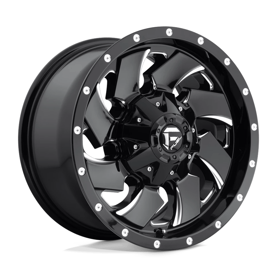 Fuel 1PC D574 CLEAVER 17x9 ET1 6x135/5.5 Gloss Black Milled