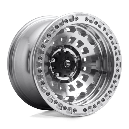 Fuel 1PC D102 ZEPHYR BEADLOCK 17x9 ET-15 6x139.7 Gloss Machined