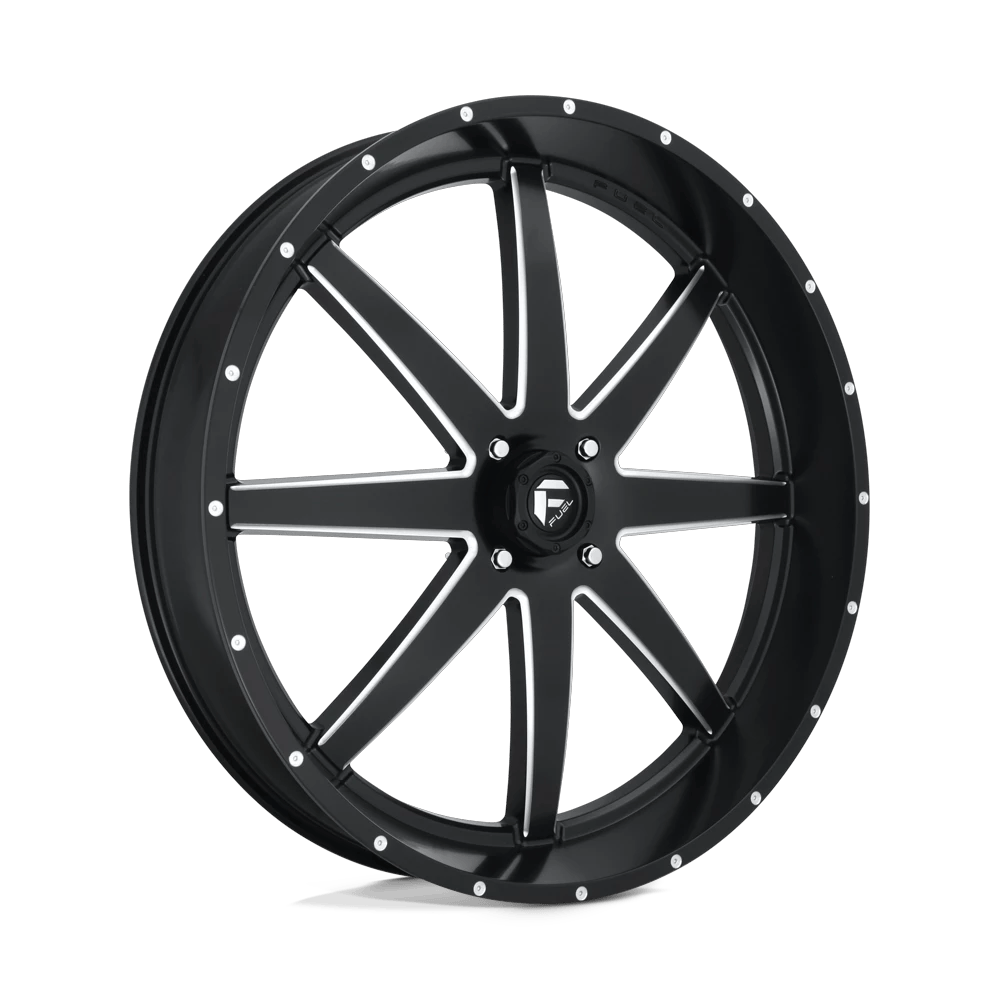 Fuel UTV D538 MAVERICK UTV 30x6 ET1 4x156 Matte Black Milled
