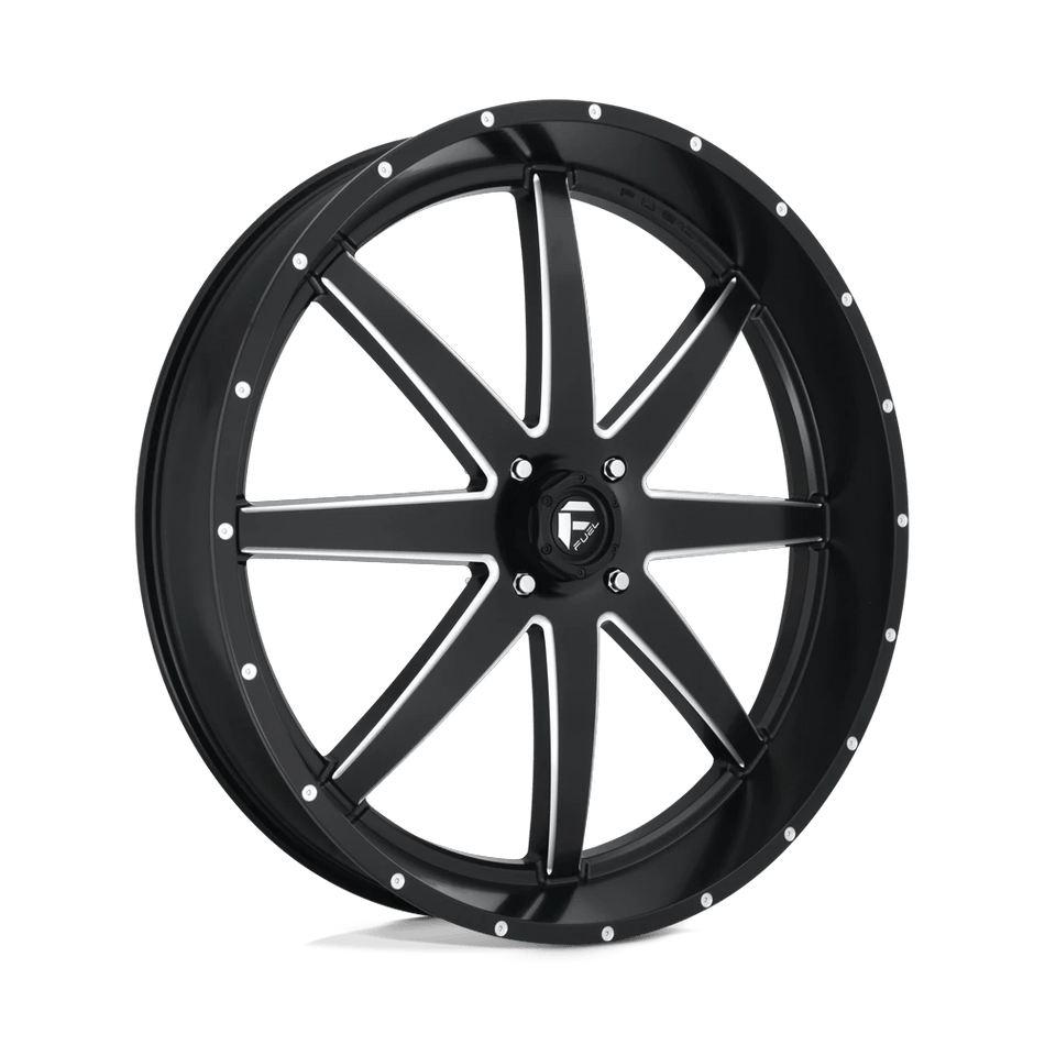 Fuel UTV D538 MAVERICK UTV 30x6 ET1 4x156 Matte Black Milled