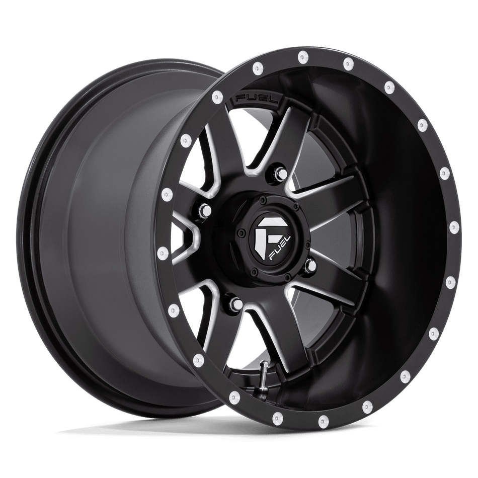 Fuel UTV D538 MAVERICK UTV 15x10 ET0 4x156 Matte Black Milled