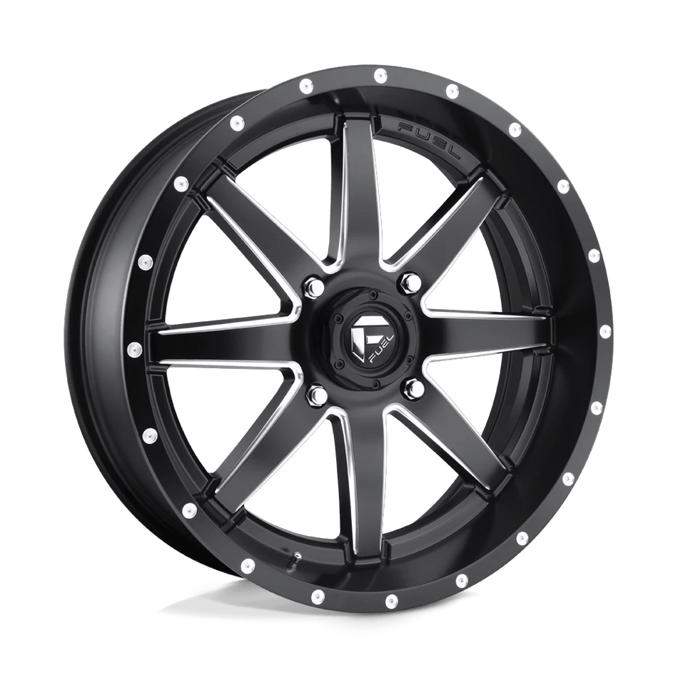 Fuel UTV D538 MAVERICK UTV 20x7 ET13 4x156 Matte Black Milled