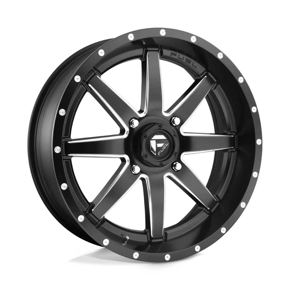 Fuel UTV D538 MAVERICK UTV 20x7 ET13 4x137 Matte Black Milled