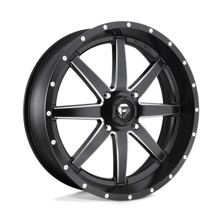 Fuel UTV D538 MAVERICK UTV 15x7 ET13 4x137 Matte Black Milled