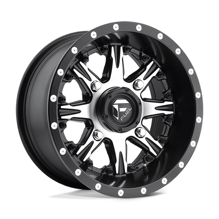 Fuel UTV D541 NUTZ UTV 14x7 ET13 4x156 Matte Black Machined