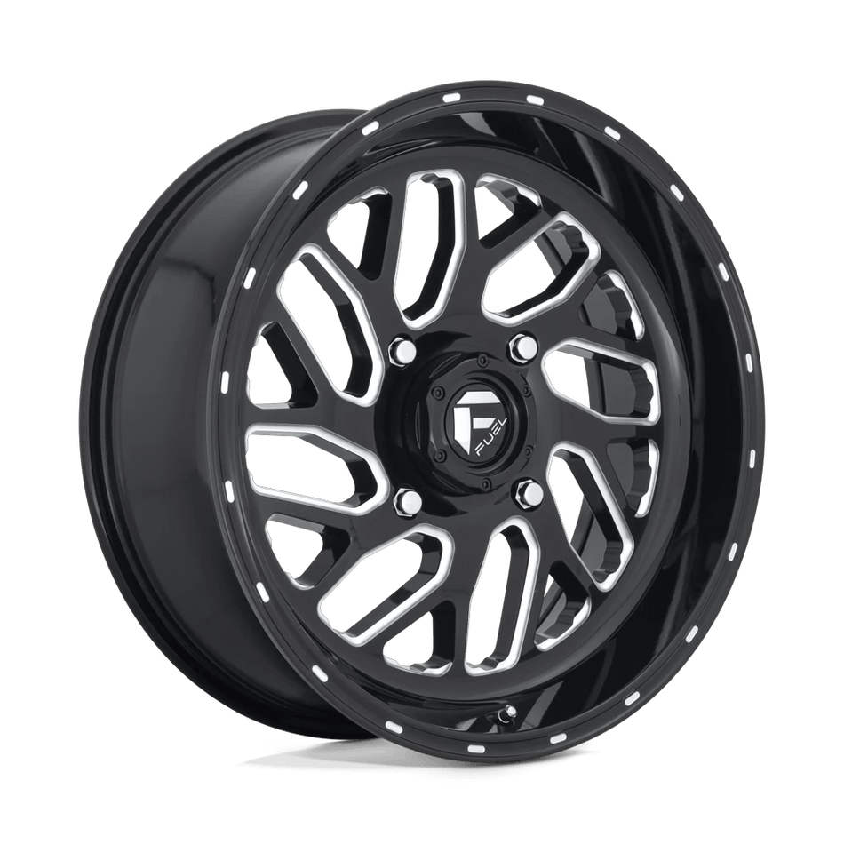 Fuel UTV D581 TRITON UTV 16x7 ET13 4x137 Gloss Black Milled