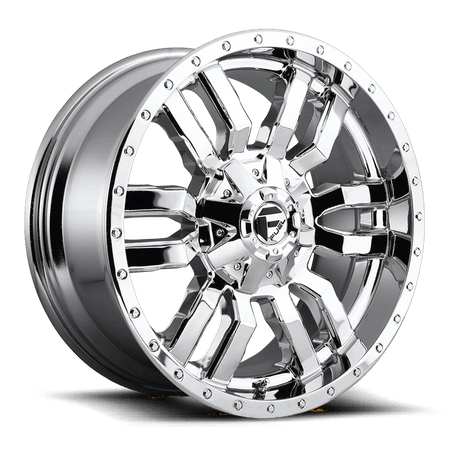 Fuel 1PC D631 SLEDGE 20x9 ET20 8x180 Chrome