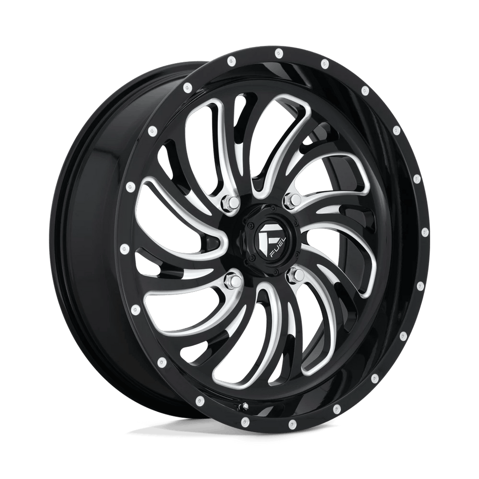 Fuel UTV D641 KOMPRESSOR UTV 24x7 ET13 4x137 Gloss Black Milled