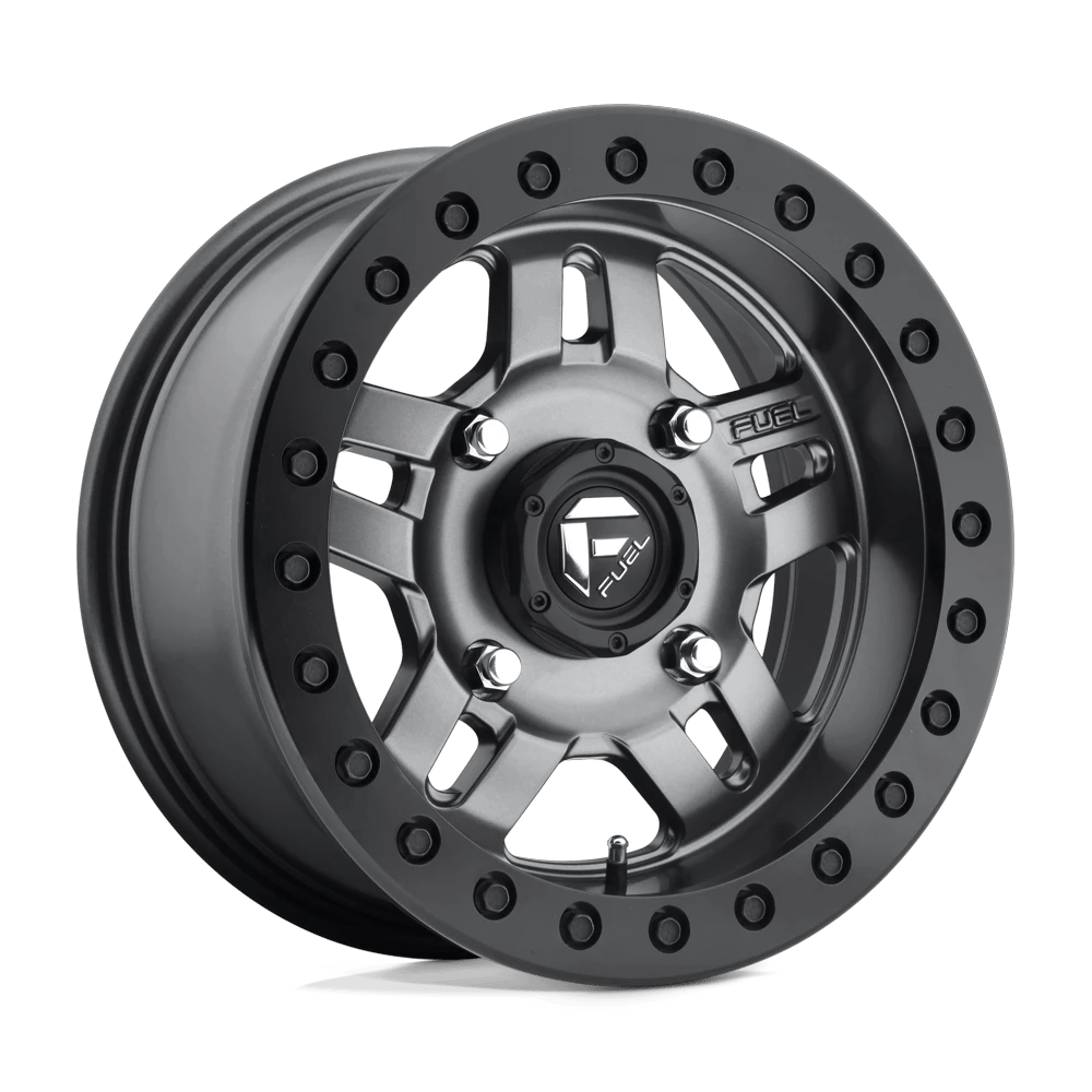 Fuel UTV D918 ANZA UTV BEADLOCK 14x7 ET13 4x137 Matte Gunmetal