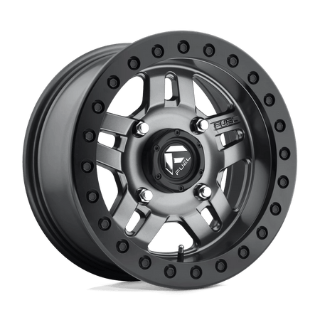 Fuel UTV D918 ANZA UTV BEADLOCK 14x7 ET13 4x137 Matte Gunmetal