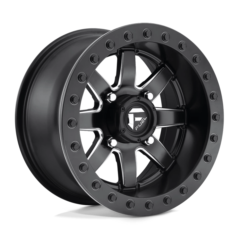 Fuel UTV D928 MAVERICK UTV BEADLOCK 15x10 ET0 4x156 Matte Black