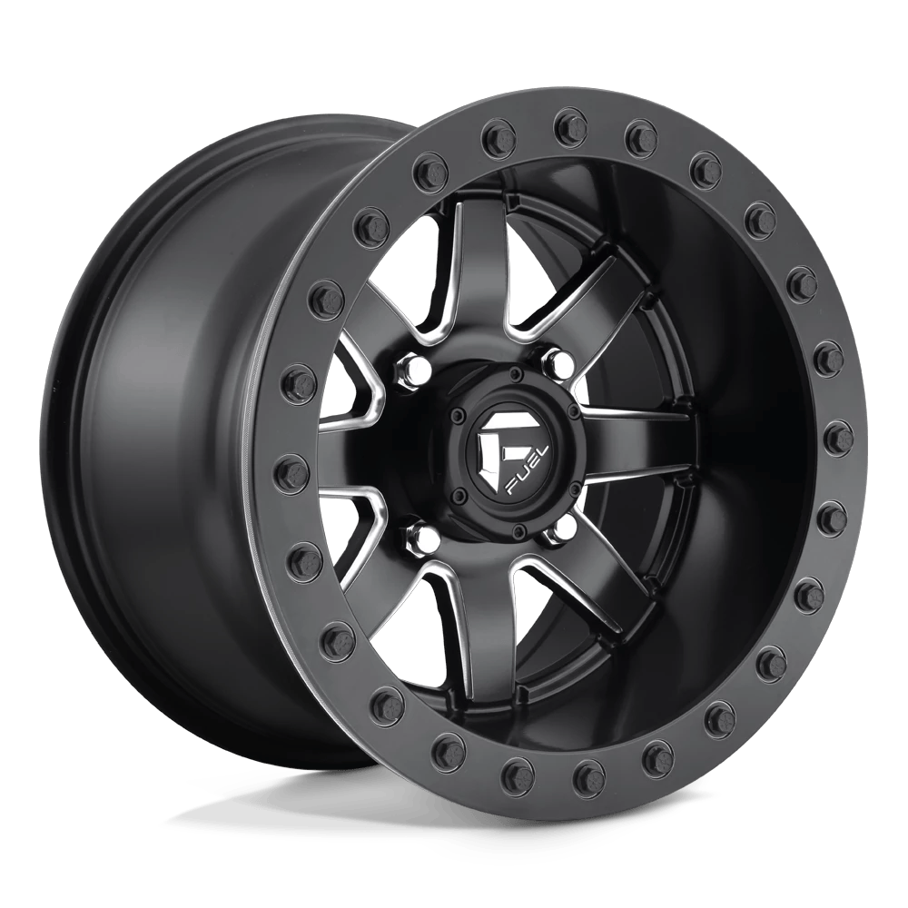 Fuel UTV D928 MAVERICK UTV BEADLOCK 14x8 ET0 4x156 Matte Black