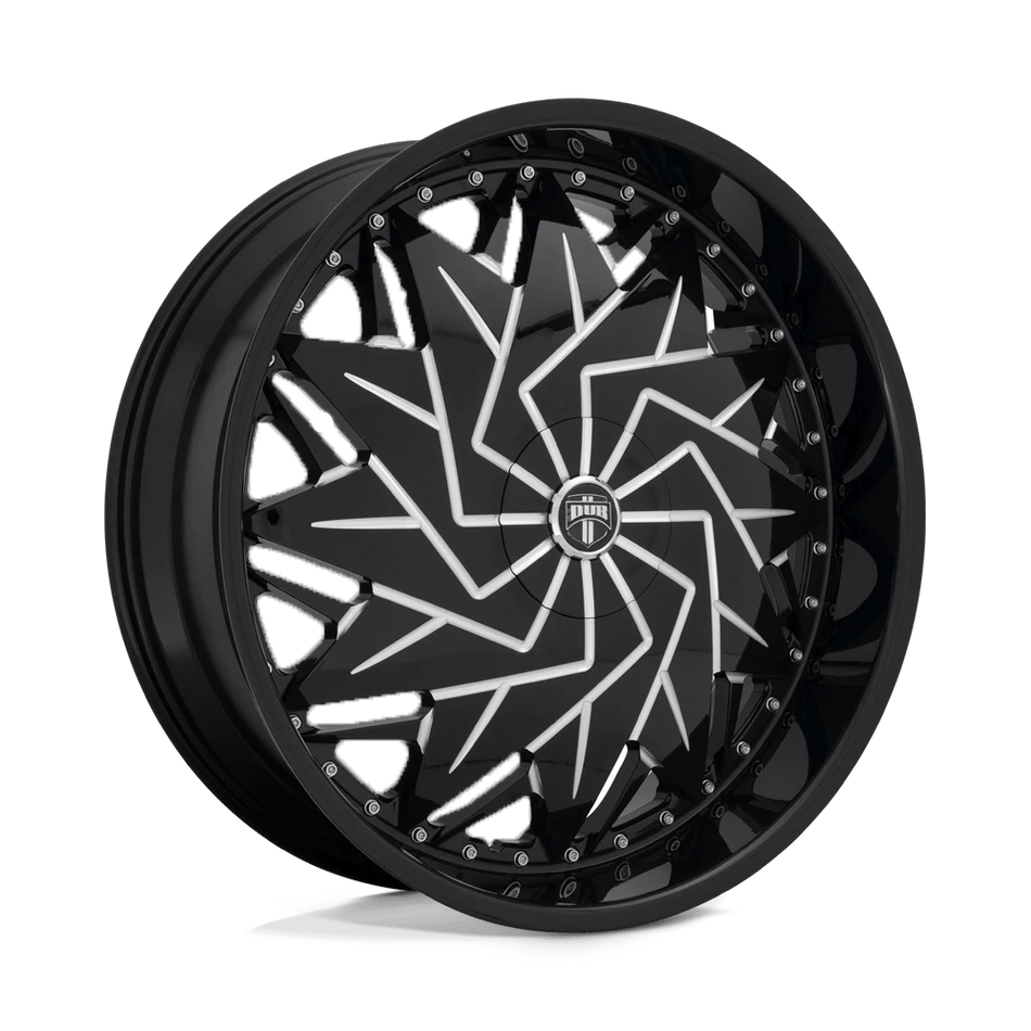 DUB 1PC S231 DAZR 26x10 ET5 5x114.3 Gloss Black Milled