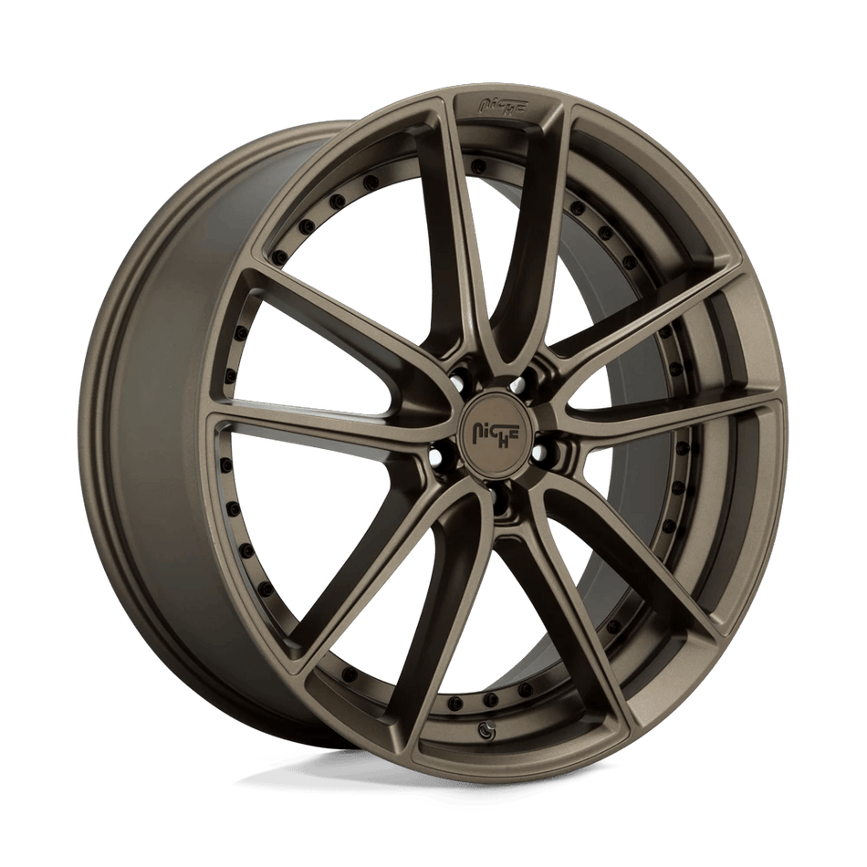 Niche 1PC M222 DFS 22x9 ET38 5x114.3 Matte Bronze