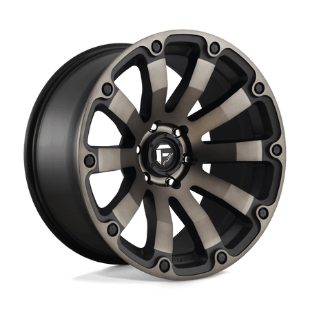 Fuel 1PC D636 DIESEL 20x9 ET20 5x150 Matte Black Double Dark Tint
