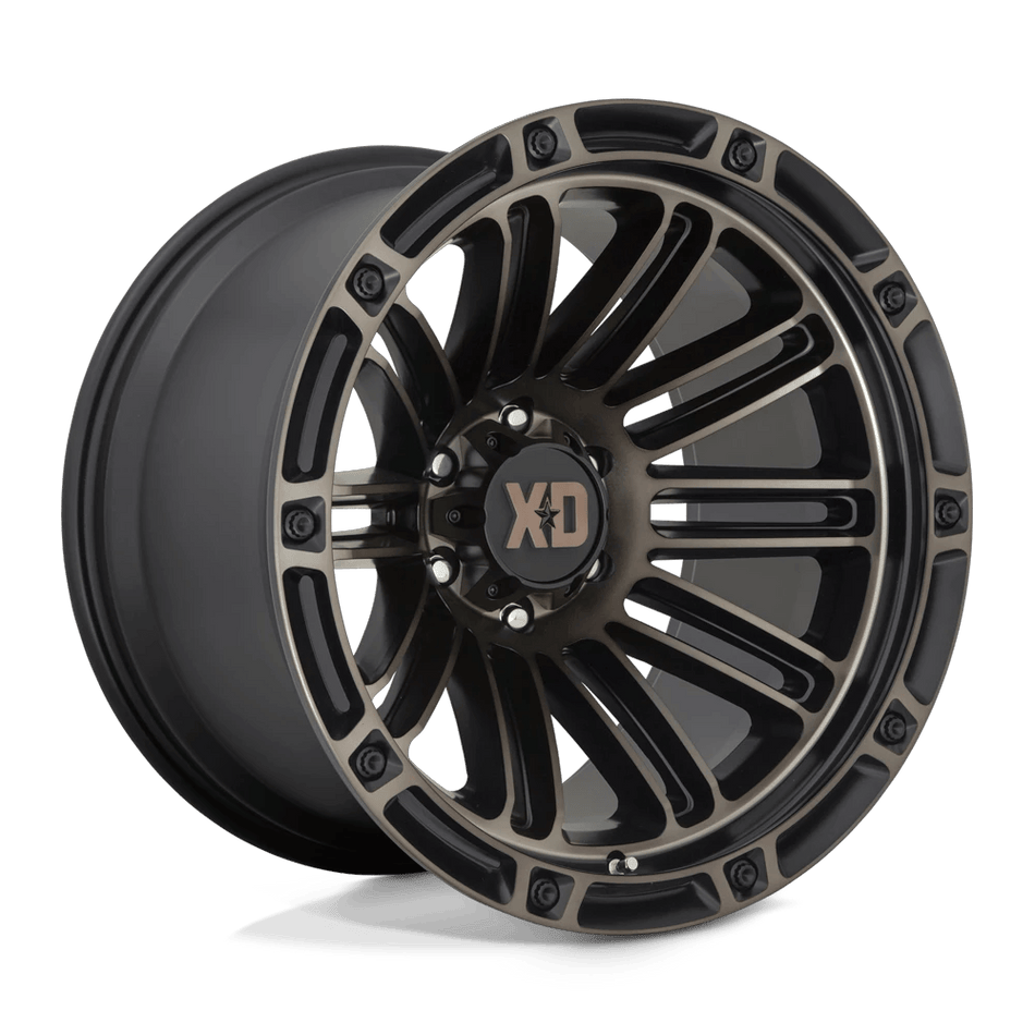 XD XD846 DOUBLE DEUCE 20x10 ET-18 6x139.7 Satin Black w/ Dark Tint