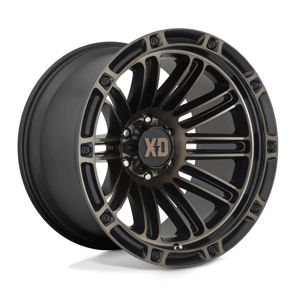 XD XD846 DOUBLE DEUCE 20x9 ET0 6x139.7 Satin Black w/ Dark Tint