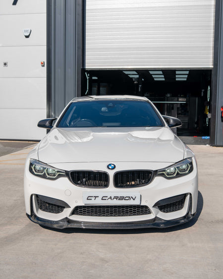 BMW M4 (F82) COUPE FULL CARBON FIBRE KIT - V STYLE-Kit-CT CARBON-CT Carbon - High-quality carbon fiber and gloss black aerodynamic parts for premium sports and luxury vehicles.