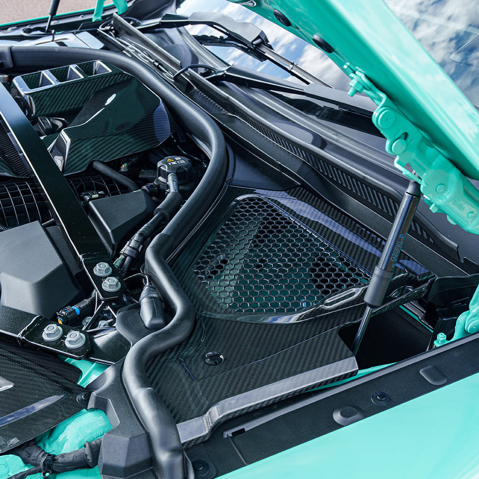 BMW M2 M3 & M4 G87/G80/G81/G82/G83 CARBON FIBRE ENGINE BAY UPPER TRIM - RHD